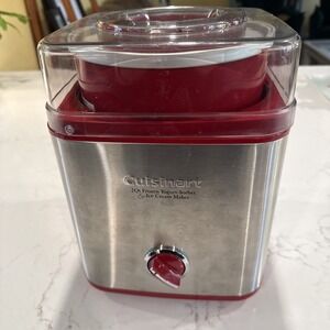 Cuisinart Frozen Sorbet-Yogurt & Ice Cream Maker Summer vibes Red Country Club